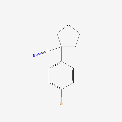 1-(4-Bromophenyl)cyclopentanecarbonitrile