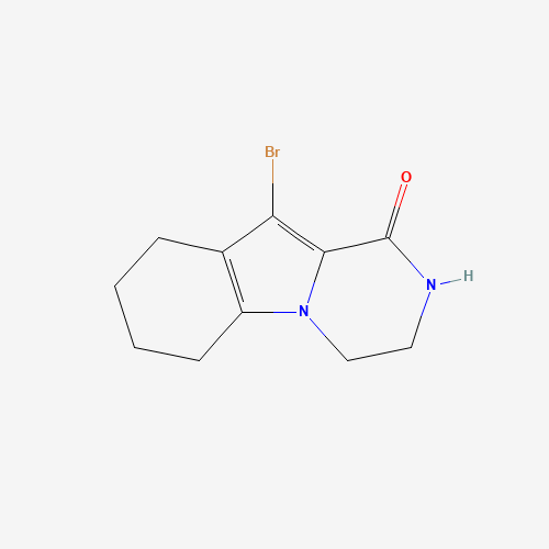 10-Bromo-3,4,6,7,8,9-hexahydropyrazino[1,2-a]indol-1(2H)-one