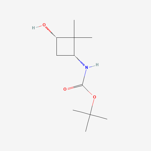 tert-Butyl (cis-3-hydroxy-2,2-dimethylcyclobutyl)carbamate