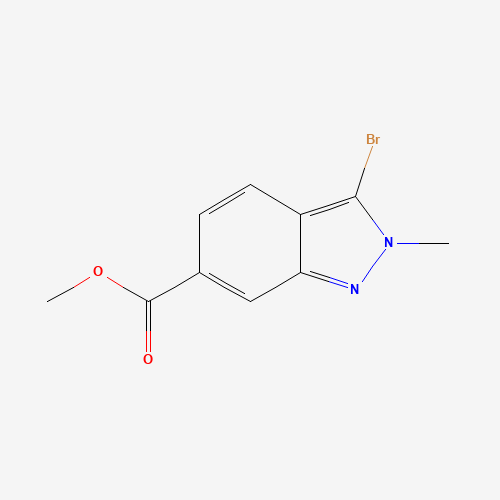 Methyl 3-bromo-2-methyl-2H-indazole-6-carboxylate