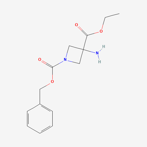 1-Benzyl 3-ethyl 3-aminoazetidine-1,3-dicarboxylate