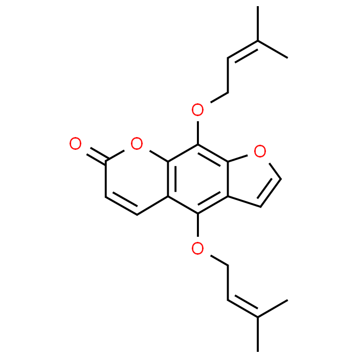 4,9-Bis((3-methylbut-2-en-1-yl)oxy)-7H-furo[3,2-g]chromen-7-one