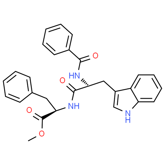 Methyl benzoyl-L-tryptophyl-D-phenylalaninate