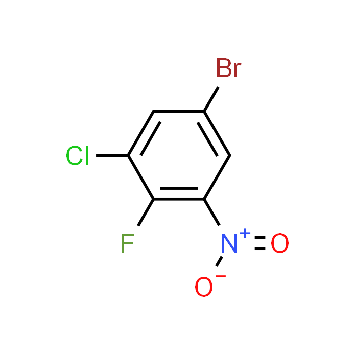 5-Bromo-1-chloro-2-fluoro-3-nitrobenzene