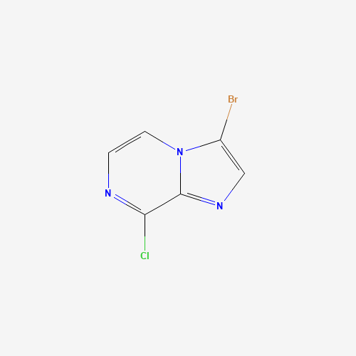 3-Bromo-8-chloroimidazo[1,2-a]pyrazine