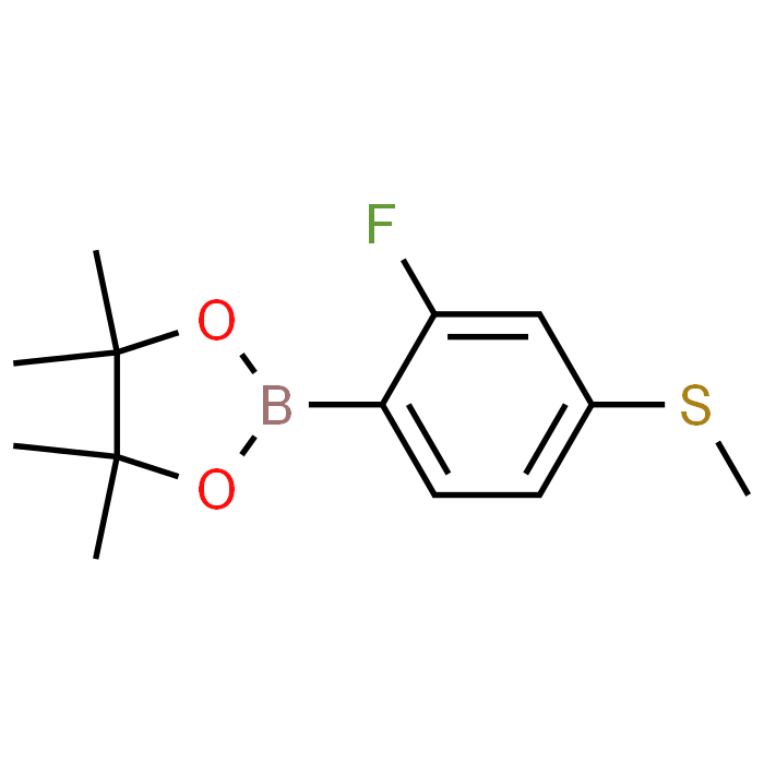 2-(2-Fluoro-4-(methylthio)phenyl)-4,4,5,5-tetramethyl-1,3,2-dioxaborolane