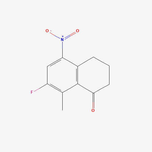7-Fluoro-8-methyl-5-nitro-3,4-dihydronaphthalen-1(2H)-one