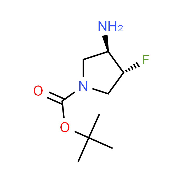 (3R,4R)-tert-Butyl 3-amino-4-fluoropyrrolidine-1-carboxylate