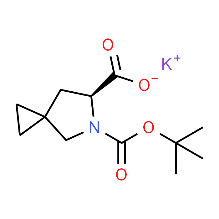 Potassium (S)-5-(tert-butoxycarbonyl)-5-azaspiro[2.4]heptane-6-carboxylate