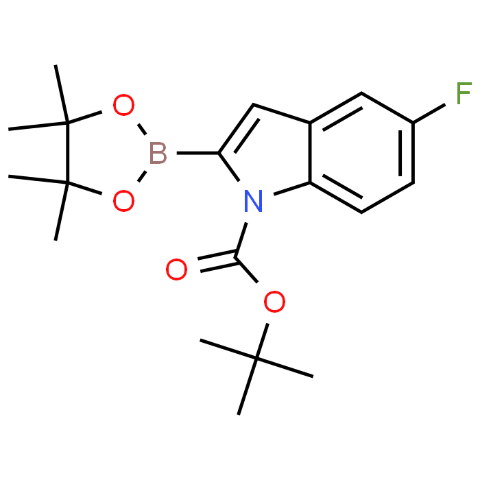 tert-Butyl 5-fluoro-2-(4,4,5,5-tetramethyl-1,3,2-dioxaborolan-2-yl)-1H-indole-1-carboxylate