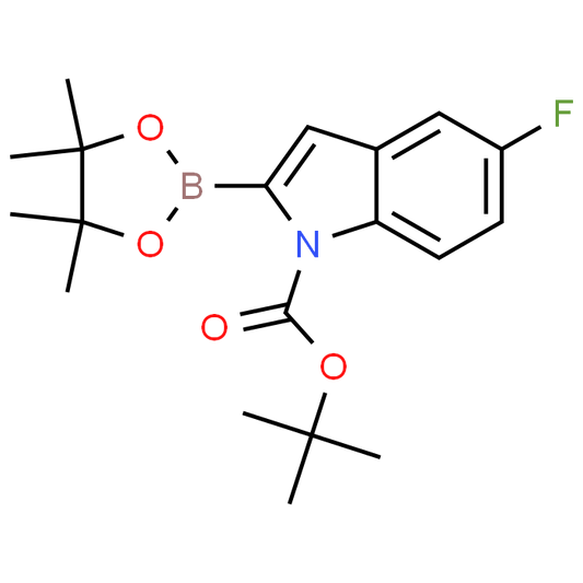 tert-Butyl 5-fluoro-2-(4,4,5,5-tetramethyl-1,3,2-dioxaborolan-2-yl)-1H-indole-1-carboxylate