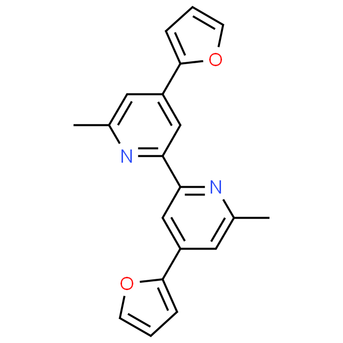 4,4'-Di(furan-2-yl)-6,6'-dimethyl-2,2'-bipyridine