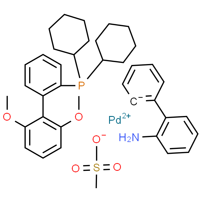 (2-Dicyclohexylphosphino-2',6'-dimethoxybiphenyl)[2-(2'-amino-1,1'-biphenyl)]palladium(II) methanesulfonate