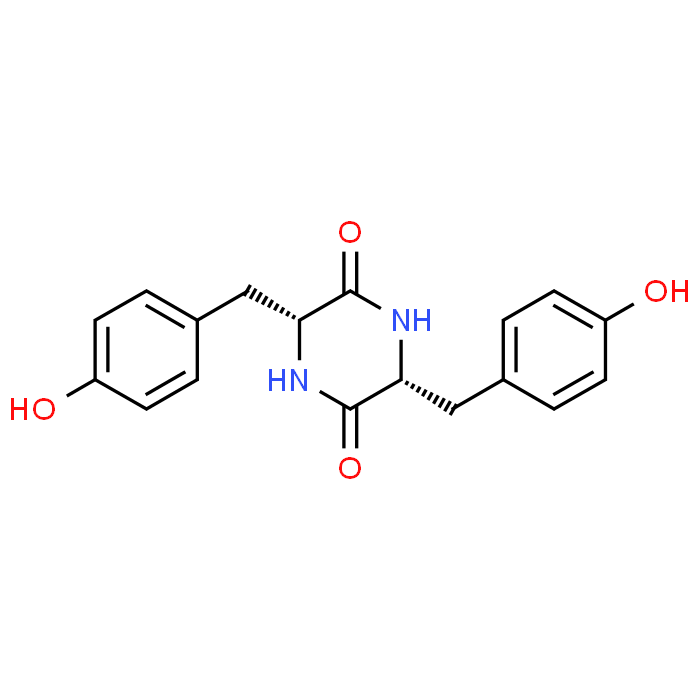 (3R,6R)-3,6-Bis(4-hydroxybenzyl)piperazine-2,5-dione