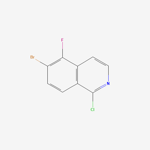 6-Bromo-1-chloro-5-fluoroisoquinoline