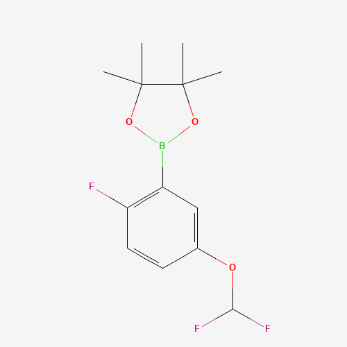 2-(5-(Difluoromethoxy)-2-fluorophenyl)-4,4,5,5-tetramethyl-1,3,2-dioxaborolane
