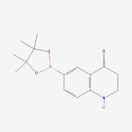 6-(4,4,5,5-Tetramethyl-1,3,2-dioxaborolan-2-yl)-2,3-dihydroquinolin-4(1H)-one