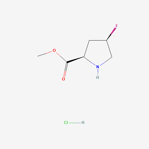 (2R,4R)-Methyl 4-fluoropyrrolidine-2-carboxylate hydrochloride