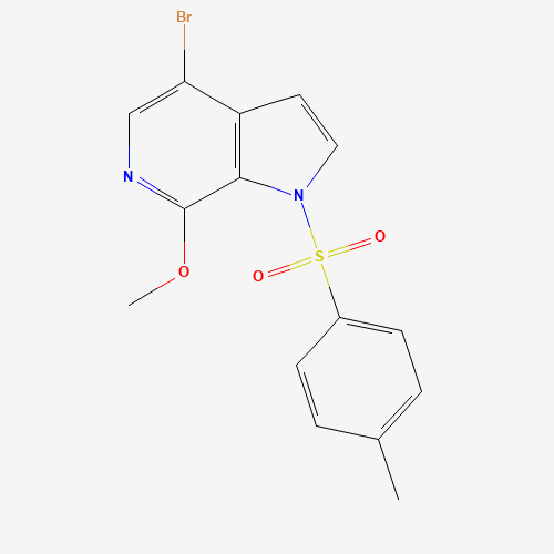 4-Bromo-7-methoxy-1-tosyl-1H-pyrrolo[2,3-c]pyridine