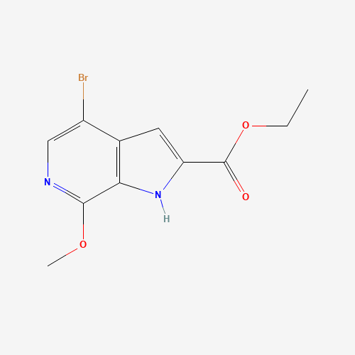 Ethyl 4-bromo-7-methoxy-1H-pyrrolo[2,3-c]pyridine-2-carboxylate