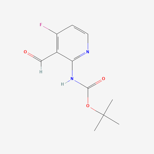 tert-Butyl (4-fluoro-3-formylpyridin-2-yl)carbamate