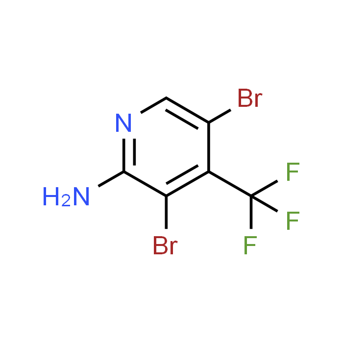 3,5-Dibromo-4-(trifluoromethyl)pyridin-2-amine