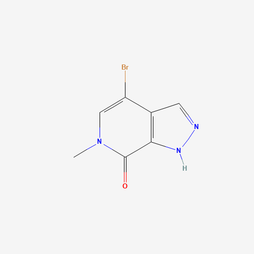 4-Bromo-6-methyl-1,6-dihydro-7H-pyrazolo[3,4-c]pyridin-7-one