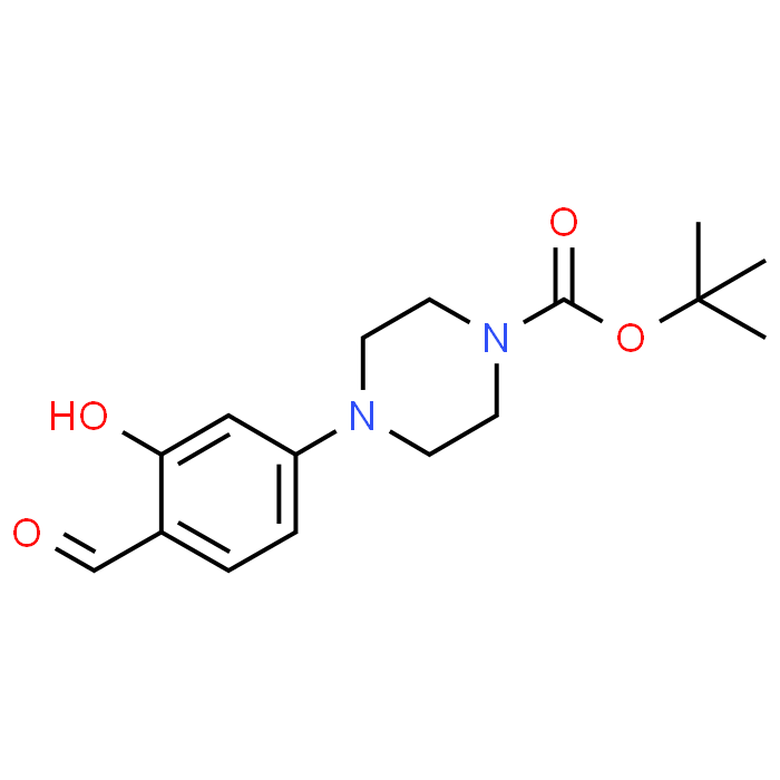 tert-Butyl 4-(4-formyl-3-hydroxyphenyl)piperazine-1-carboxylate