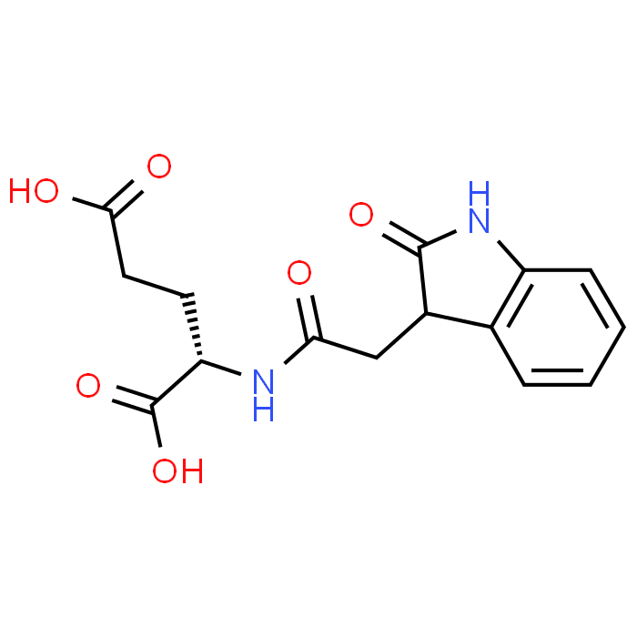 (2-(2-Oxoindolin-3-yl)acetyl)-L-glutamic acid