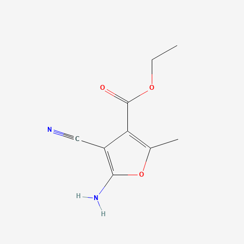 Ethyl 5-amino-4-cyano-2-methylfuran-3-carboxylate