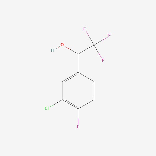 1-(3-Chloro-4-fluorophenyl)-2,2,2-trifluoroethanol