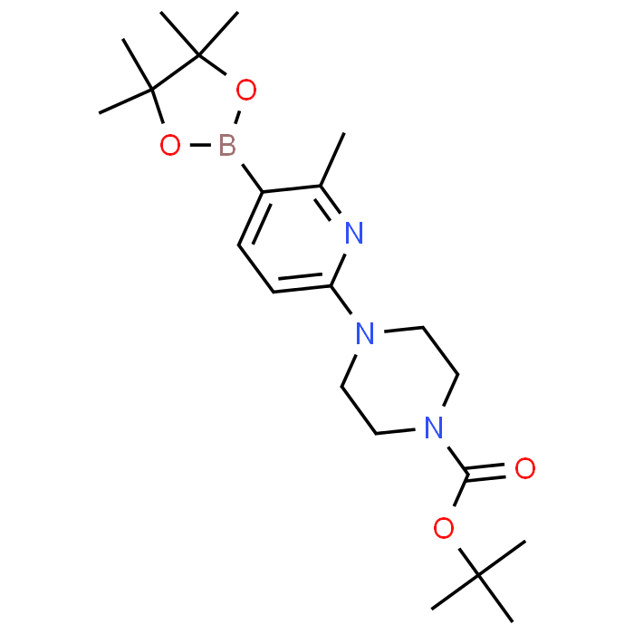 tert-Butyl 4-(6-methyl-5-(4,4,5,5-tetramethyl-1,3,2-dioxaborolan-2-yl)pyridin-2-yl)piperazine-1-carboxylate