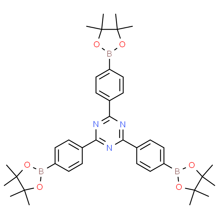 2,4,6-Tris(4-(4,4,5,5-tetramethyl-1,3,2-dioxaborolan-2-yl)phenyl)-1,3,5-triazine