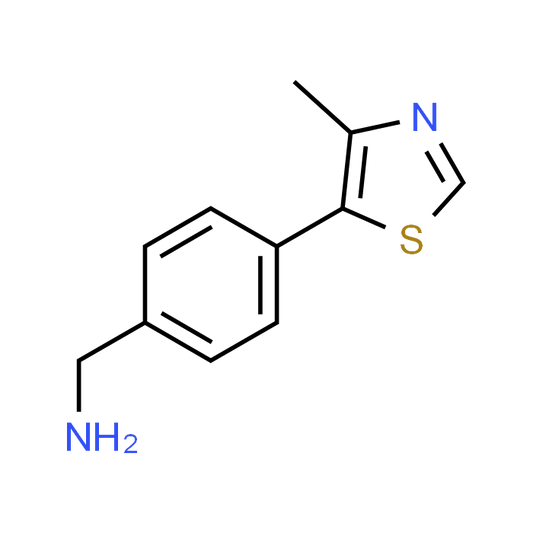 (4-(4-Methylthiazol-5-yl)phenyl)methanamine