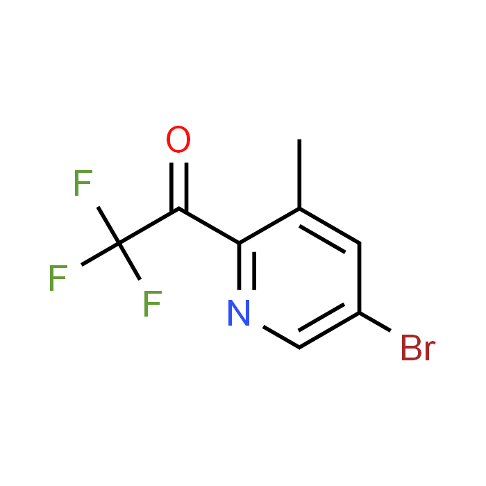 1-(5-Bromo-3-methylpyridin-2-yl)-2,2,2-trifluoroethan-1-one