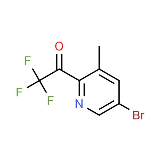 1-(5-Bromo-3-methylpyridin-2-yl)-2,2,2-trifluoroethan-1-one