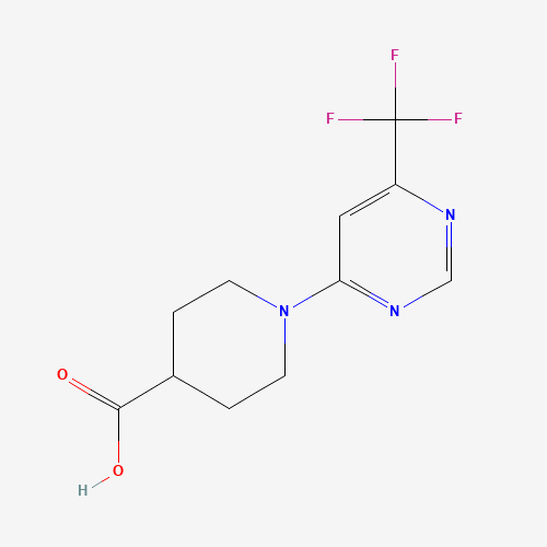 1-(6-(Trifluoromethyl)pyrimidin-4-yl)piperidine-4-carboxylic acid