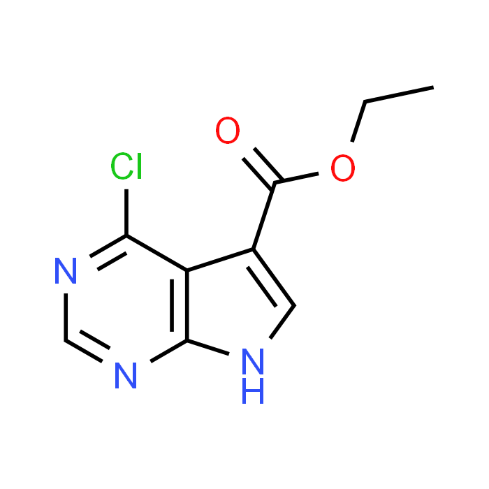 Ethyl 4-chloro-7H-pyrrolo[2,3-d]pyrimidine-5-carboxylate