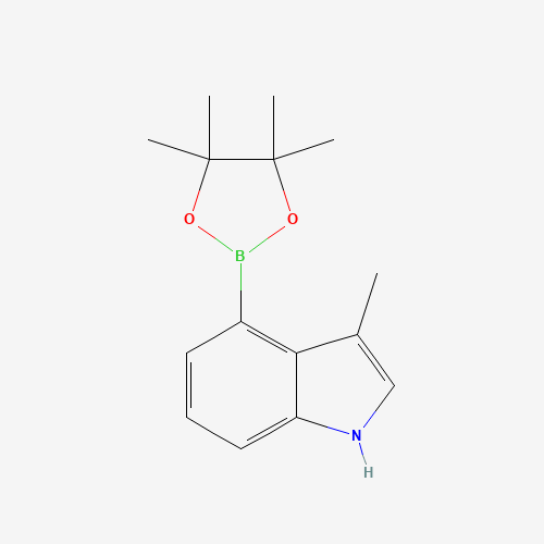3-Methyl-4-(4,4,5,5-tetramethyl-1,3,2-dioxaborolan-2-yl)-1h-indole