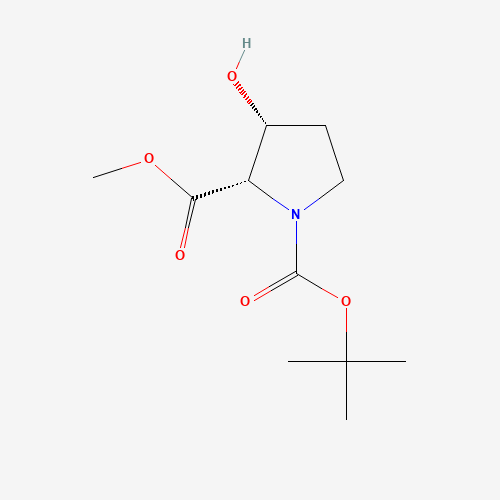 Rel-1-(tert-butyl) 2-methyl (2S,3R)-3-hydroxypyrrolidine-1,2-dicarboxylate