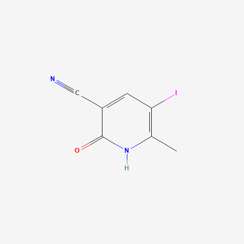 5-Iodo-6-methyl-2-oxo-1,2-dihydropyridine-3-carbonitrile