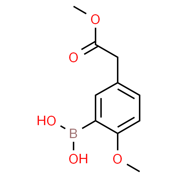 (2-Methoxy-5-(2-methoxy-2-oxoethyl)phenyl)boronic acid