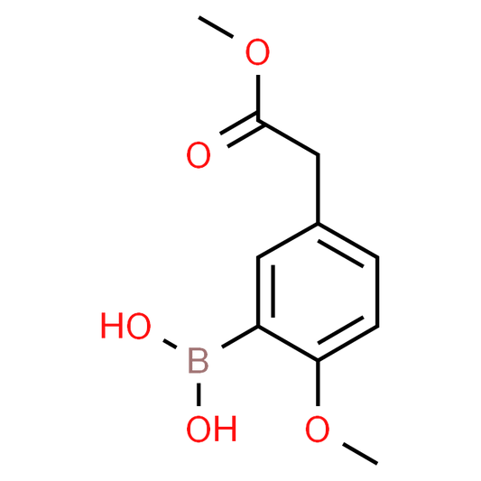 (2-Methoxy-5-(2-methoxy-2-oxoethyl)phenyl)boronic acid