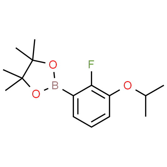 2-(2-Fluoro-3-isopropoxyphenyl)-4,4,5,5-tetramethyl-1,3,2-dioxaborolane