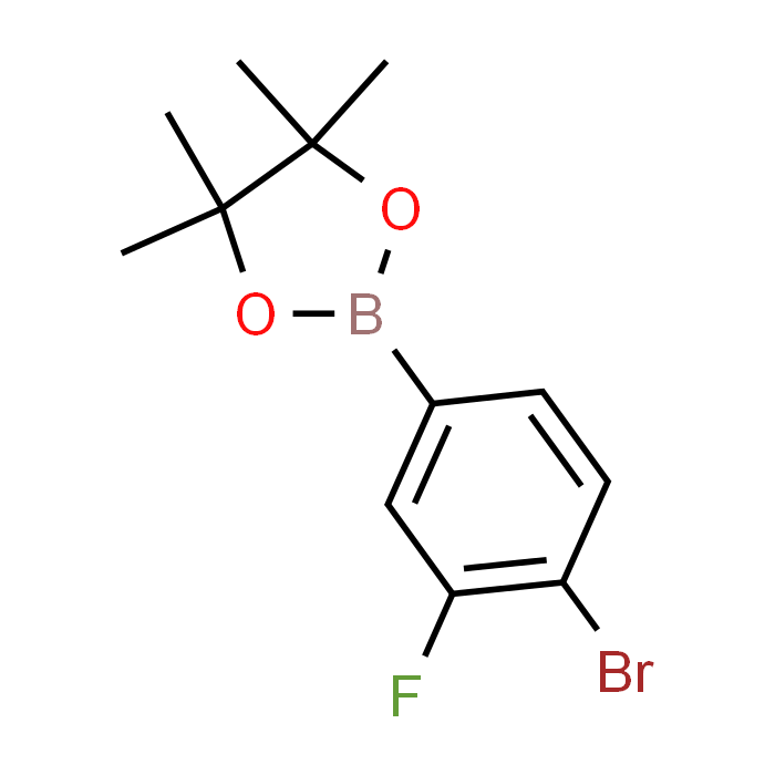 2-(4-Bromo-3-fluorophenyl)-4,4,5,5-tetramethyl-1,3,2-dioxaborolane