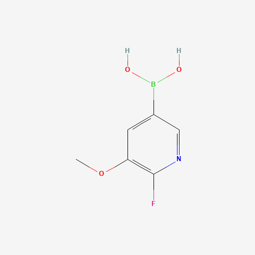 (6-Fluoro-5-methoxypyridin-3-yl)boronic acid