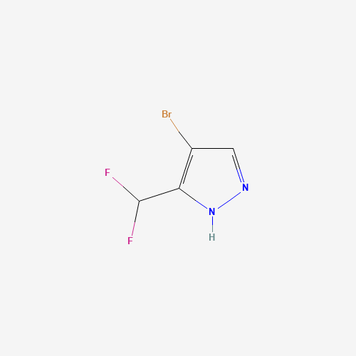 4-Bromo-5-(difluoromethyl)-1H-pyrazole