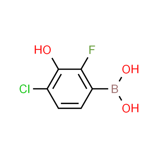 (4-Chloro-2-fluoro-3-hydroxyphenyl)boronic acid