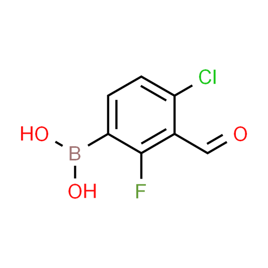 (4-Chloro-2-fluoro-3-formylphenyl)boronic acid