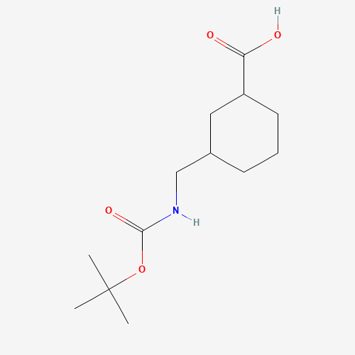 3-(((tert-Butoxycarbonyl)amino)methyl)cyclohexane-1-carboxylic acid